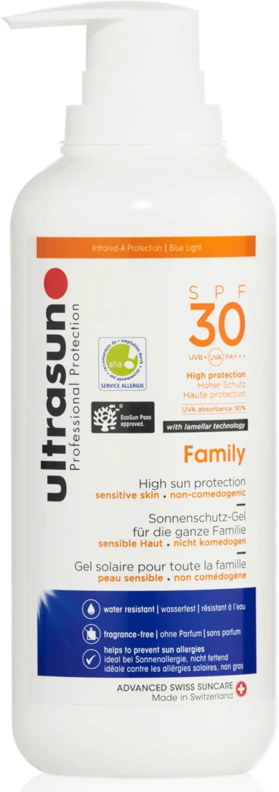 Ultrasun LSF 30 Familie (400ml)