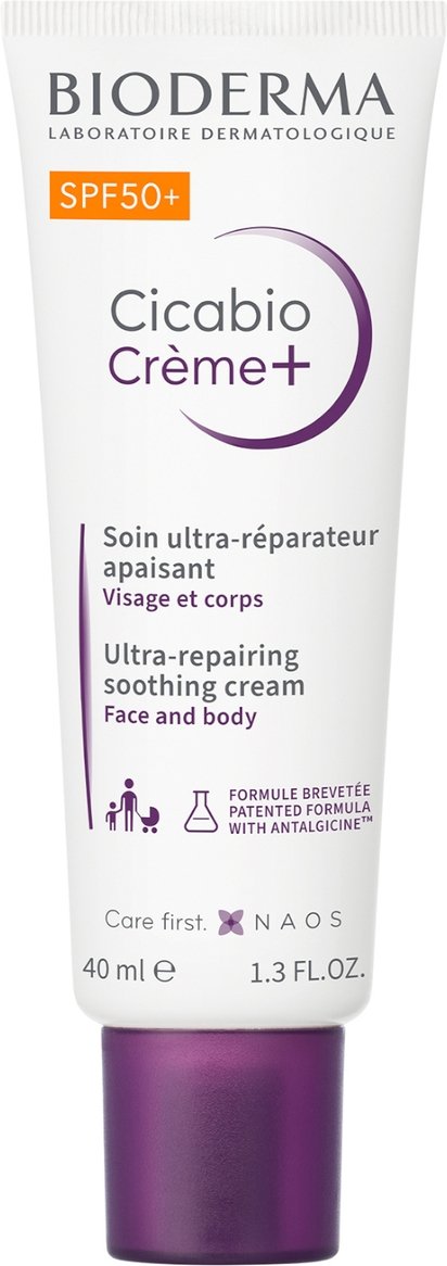 Thumbnail - Bioderma Cicabio Ultra Reparing Soothing Cream with SPF50+ 40ml