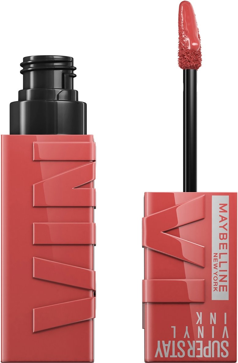 Maybelline SuperStay Vinyl Ink Long Lasting Liquid Lipstick Shine Finish 47ml (Verschiedene Farbnuancen) - Peachy