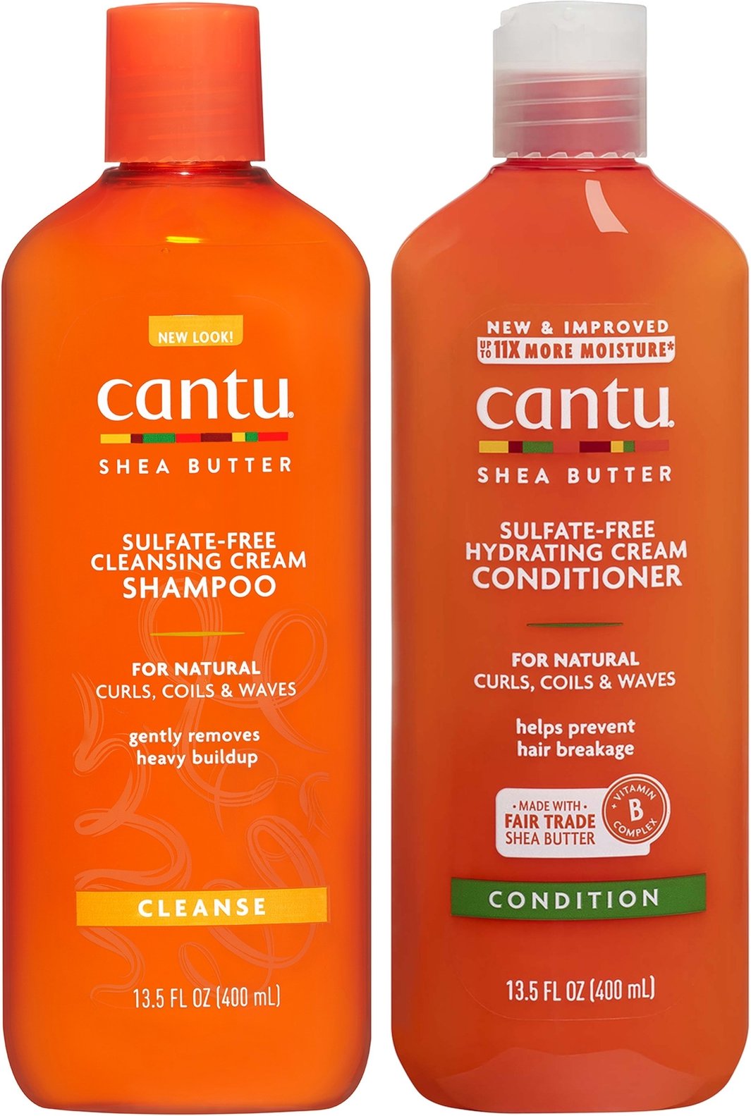Cantu Shea Butter Cleansing Cream Shampoo & Hydrating Conditioner 400ml