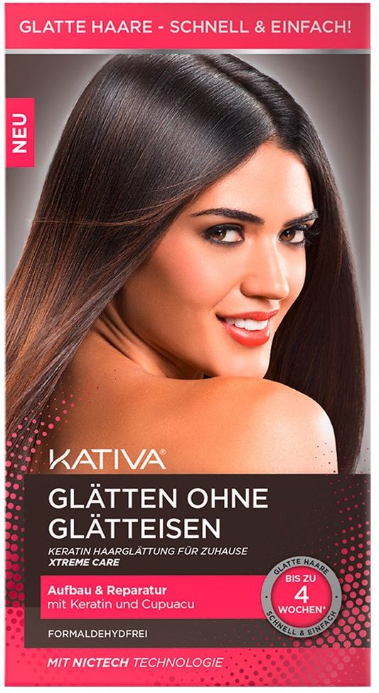 KATIVA Haarglättung Xtreme Care red