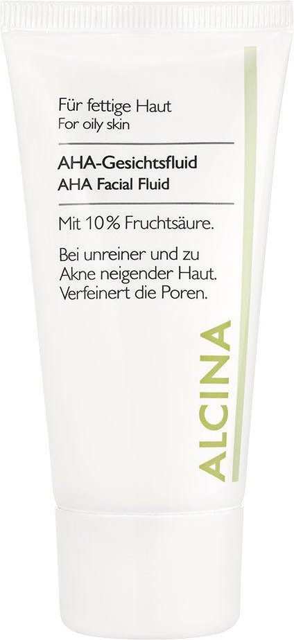 Alcina AHA-Fluid 10% für fettige bis Mischhaut