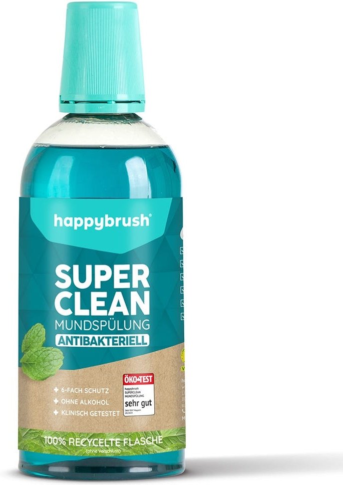 Happybrush SuperClean Mundspülung 500 ml