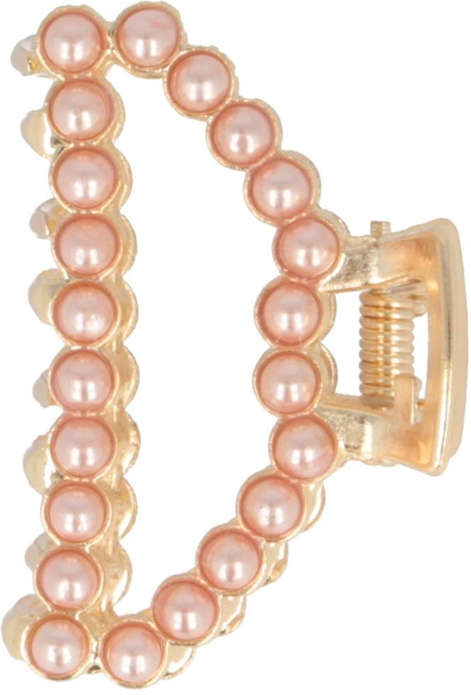 Solida Haarklammer gold Perlen