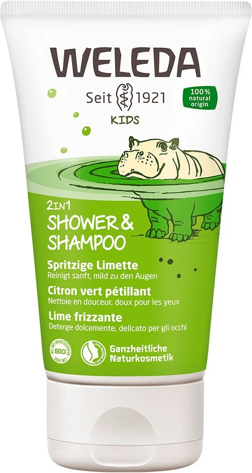Weleda Kids 2in1 Shower & Shampoo Limette 150 ml