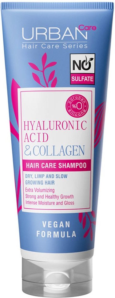 URBAN Care Hyaluronic Acid & Collagen No Sulfate Shampoo 250 ml