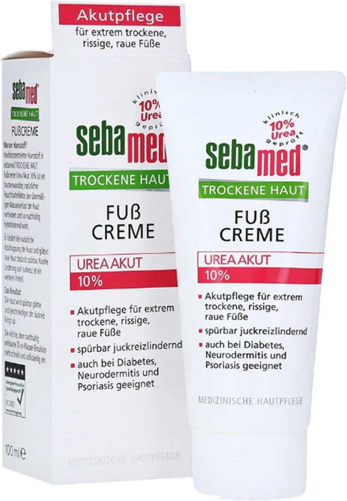 sebamed Fuss-Creme Urea Akut 10% 100 ml