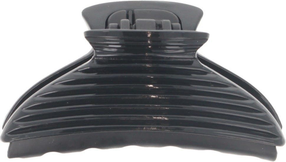 Solida Haarklammer schwarz medio shiny