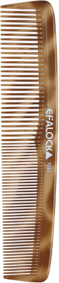 Efalock Nylon Damenkamm 7.5 havanna