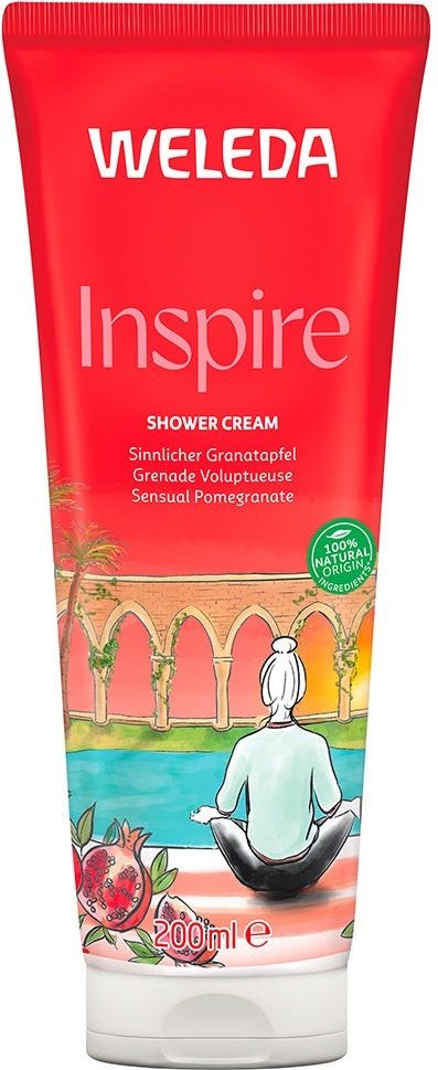 Weleda Inspire Schönheitsdusche Granatapfel 200 ml
