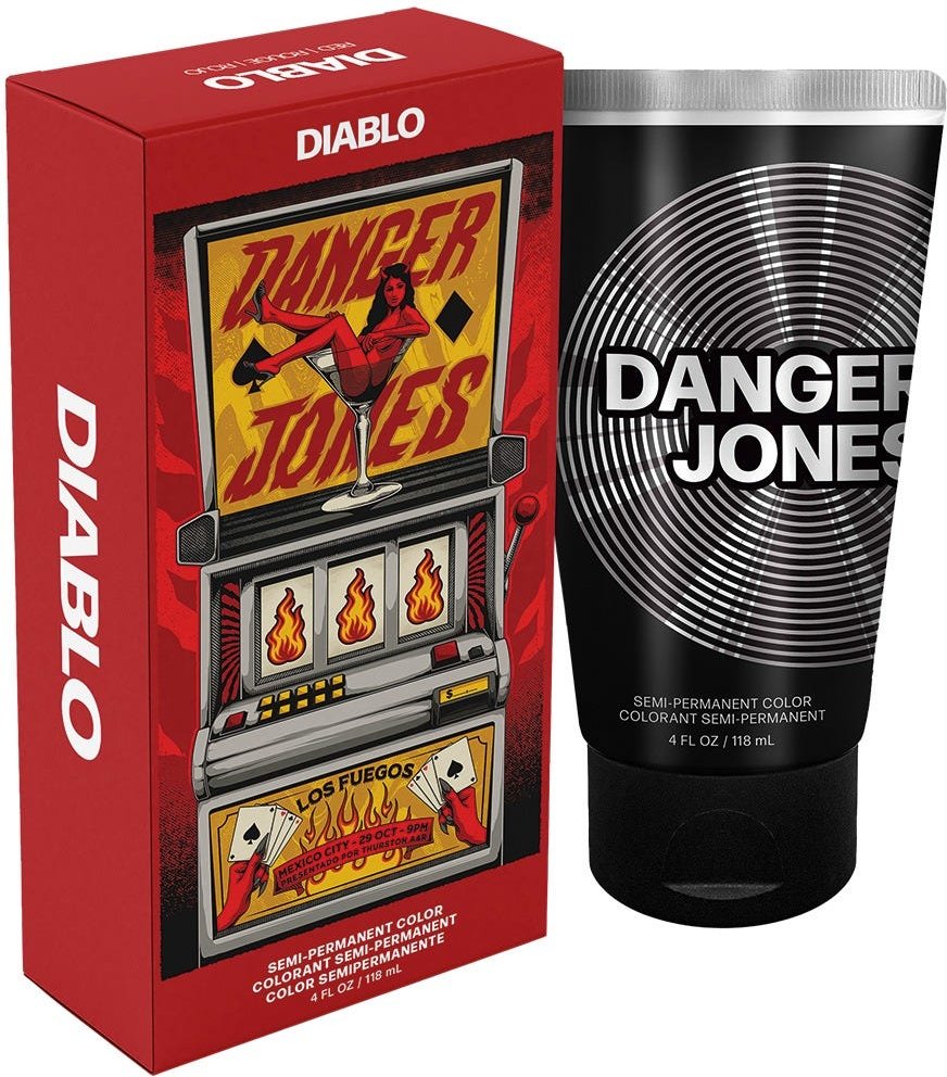 Danger Jones Haarfarbe Diablo - Red 118 ml