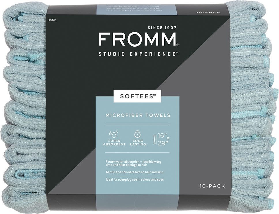 Fromm Softees Handtuch Aqua 10 Stück