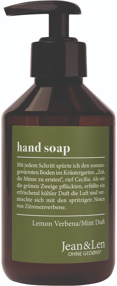 Jean & Len Handseife Lemonverbena & Mint 250 ml
