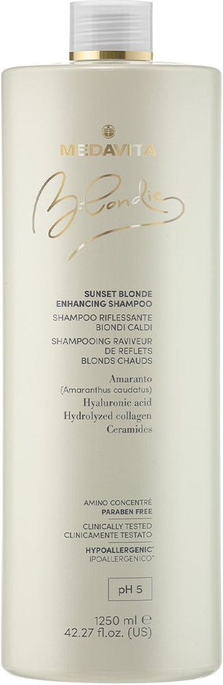 Medavita Sunset Blonde Enhancing Shampoo 1250 ml