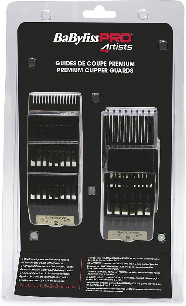 BabylissPro Premium Clipper Guards