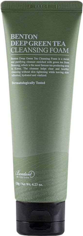 Benton Deep Green Tea Cleansing Foam 120 ml
