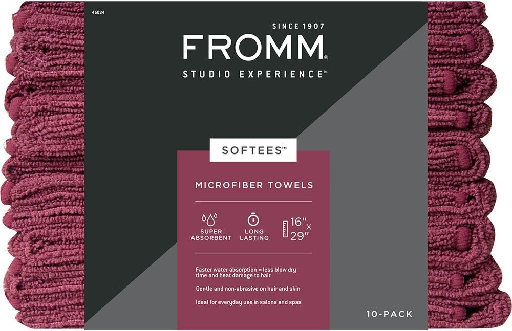 FROMM Softees Handtuch Cranberry 10 Stück
