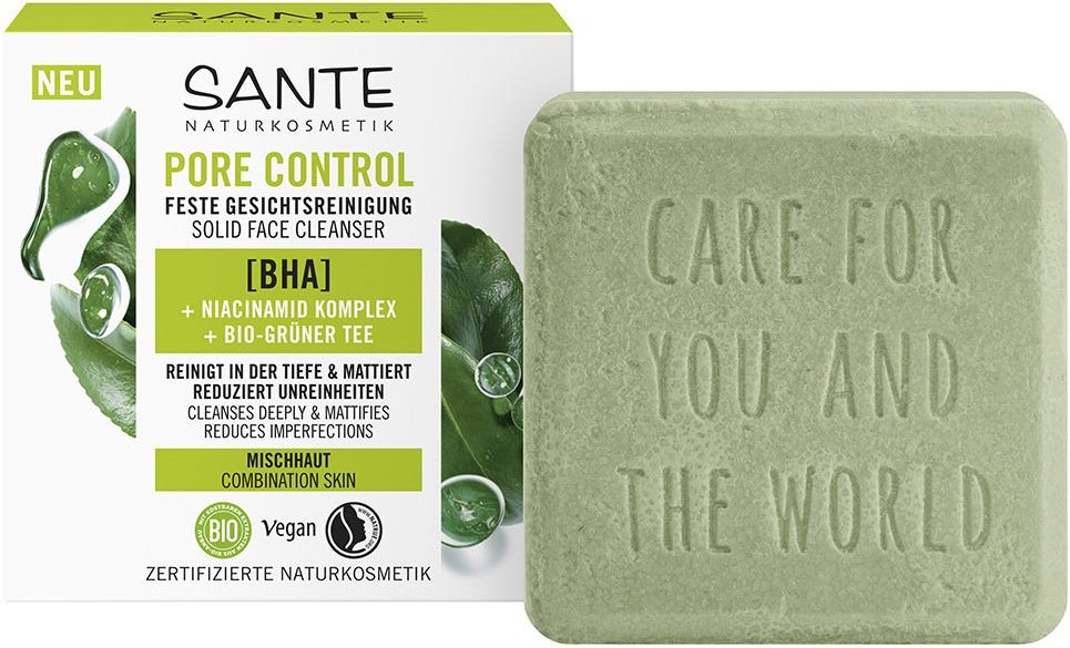 SANTE Pore Control Feste Gesichtsreinigung 60 g