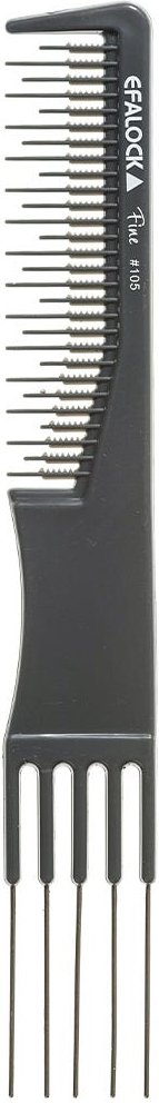 Efalock Fine Toupier-Gabelkamm #105 195 mm