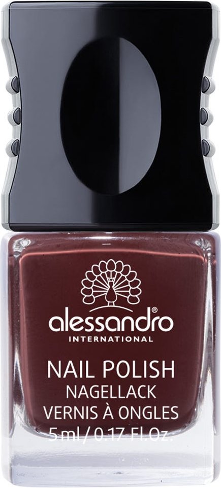 alessandro International Nagellack 124 Shiny Aubergine 5 ml