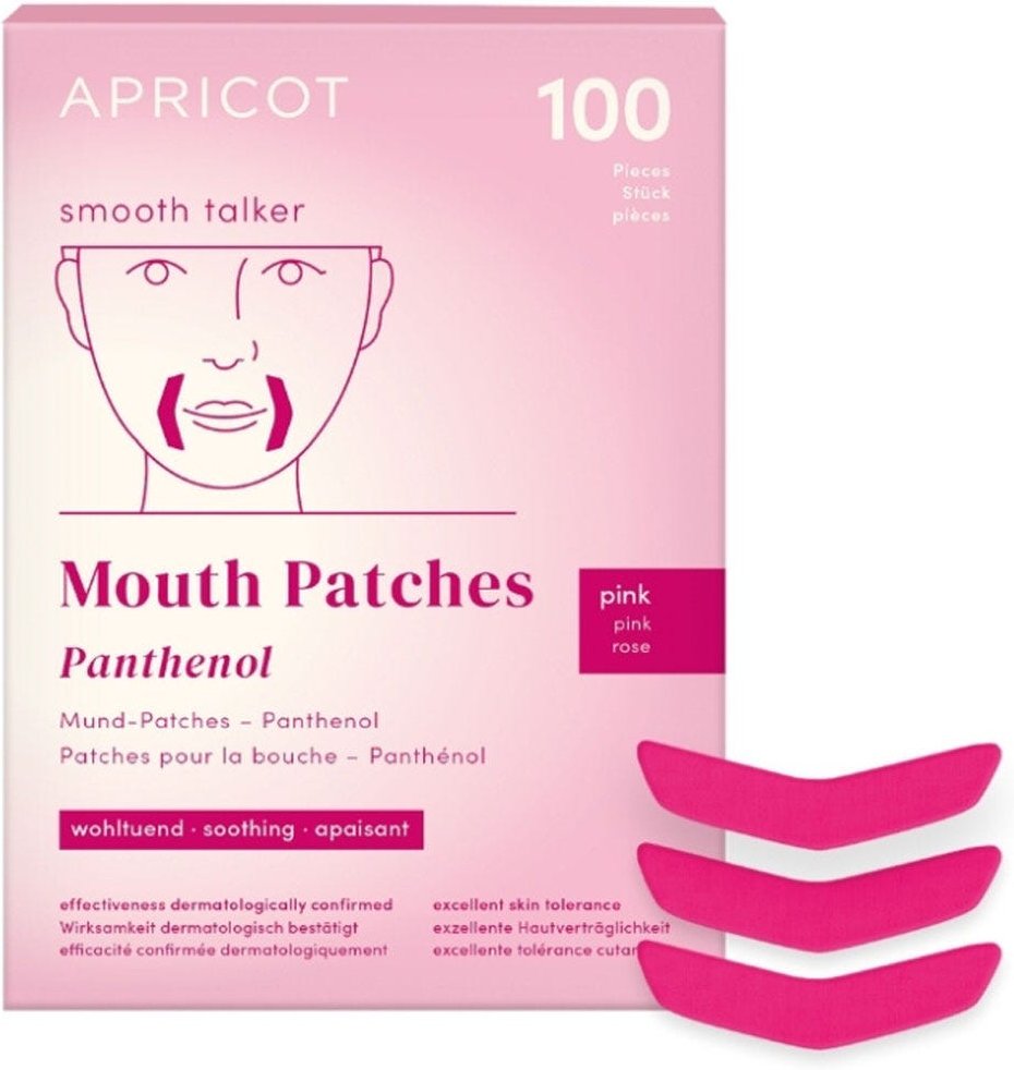 APRICOT Mund Patches mit Panthenol 100 Stück