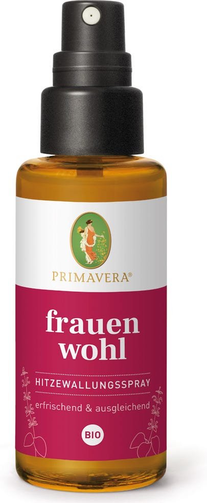 PRIMAVERA Frauenwohl Hitzewallungsspray Bio 50 ml