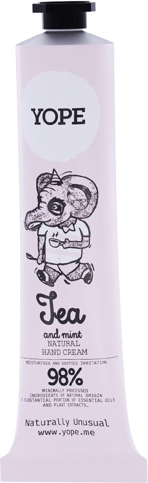 YOPE Hand Cream TEA & MINT 100 ml