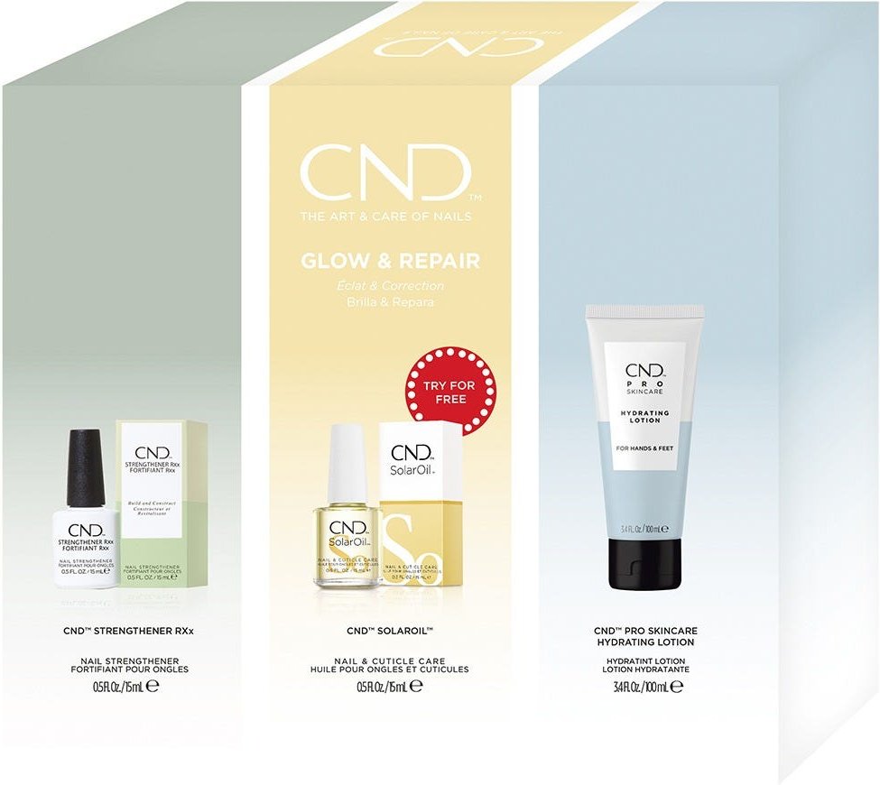 CND Glow & Repair Trio Kit