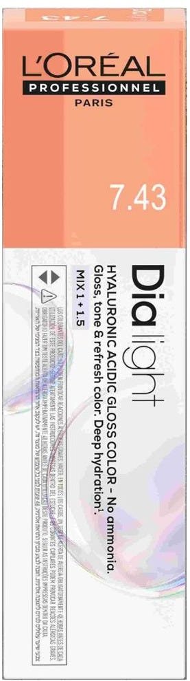 L'Oréal Professionnel Dialight Acidic Gloss Color 5.4 Hellbraun Kupfer 60 ml