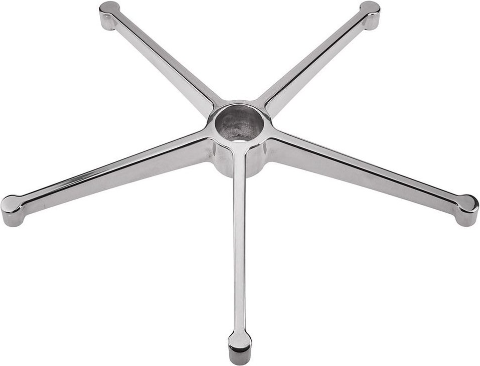 Efalock Fußkreuz für Clic Tec Hocker Alu