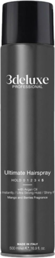 3DeLuxe Ultimate Hairspray Extreme Hold 500 ml