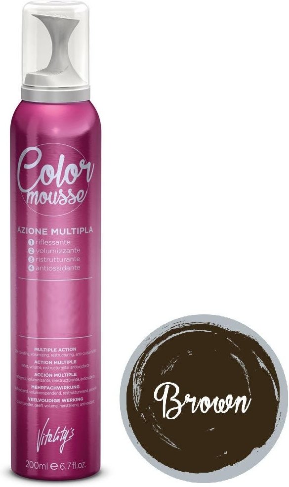 Vitality's Art CM Color Mousse brown 200 ml