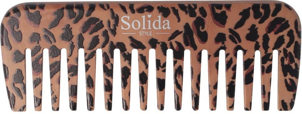 Solida Stylingkamm Leopard Print