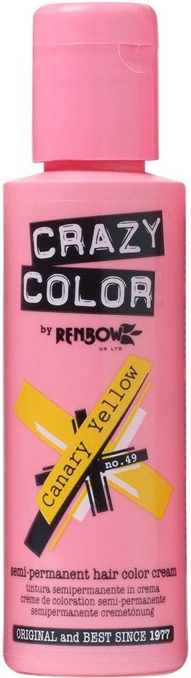 Crazy Color 49 Canary Yellow 100 ml