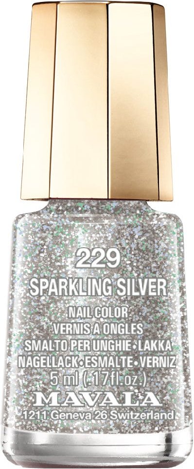 Mavala Nagellack Show Time Sparkling Silver 5 ml