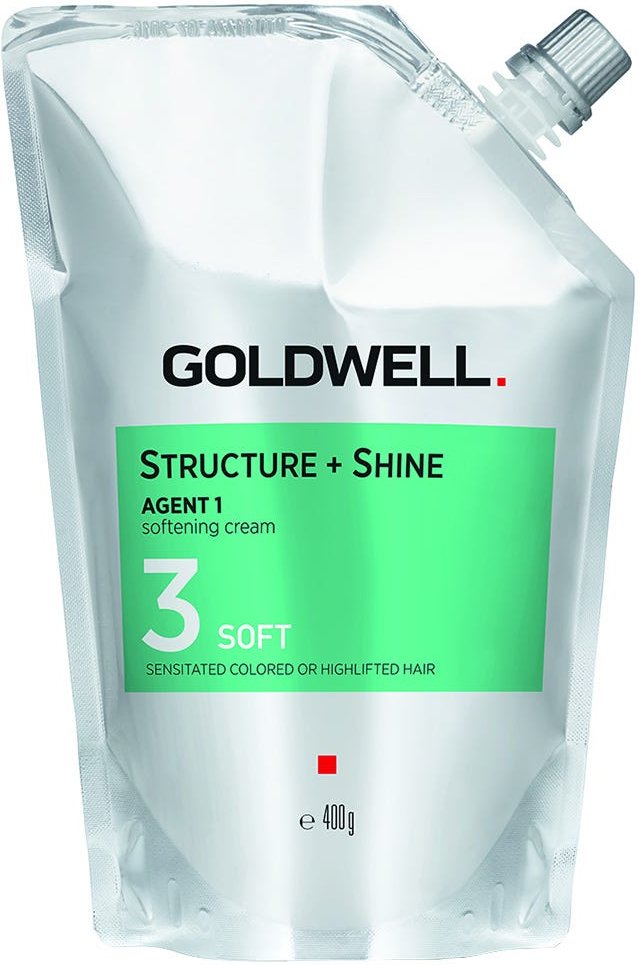 Goldwell Structure + Shine Agent 1 Softening Cream 3 Soft 400 ml