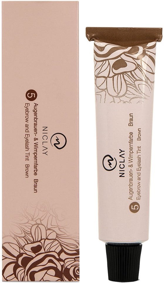 NICLAY Augenbrauen- und Wimpernfarbe braun