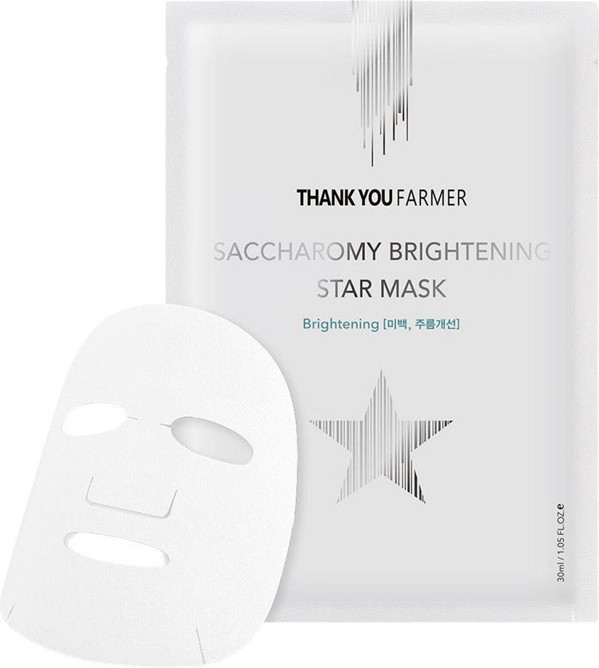Thank You Farmer Saccharomy Brightening Star Mask Set 300 ml