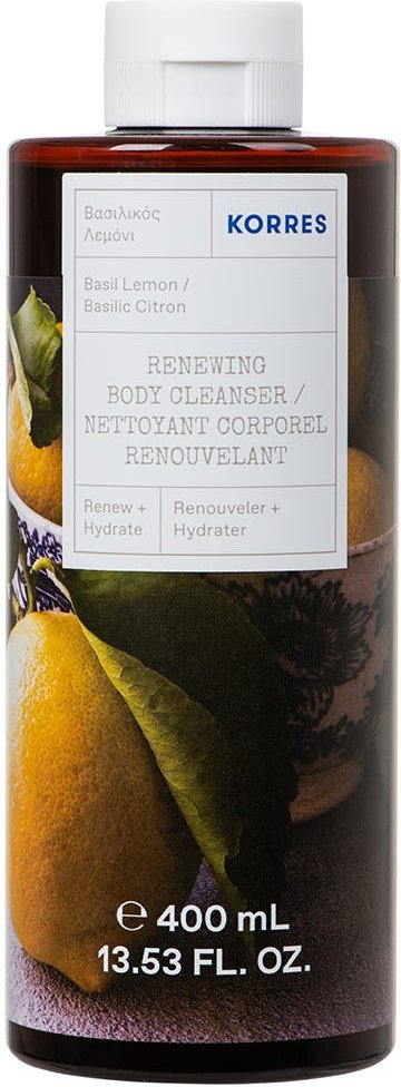 Korres Basil Lemon Revitalisierendes Duschgel 400 ml