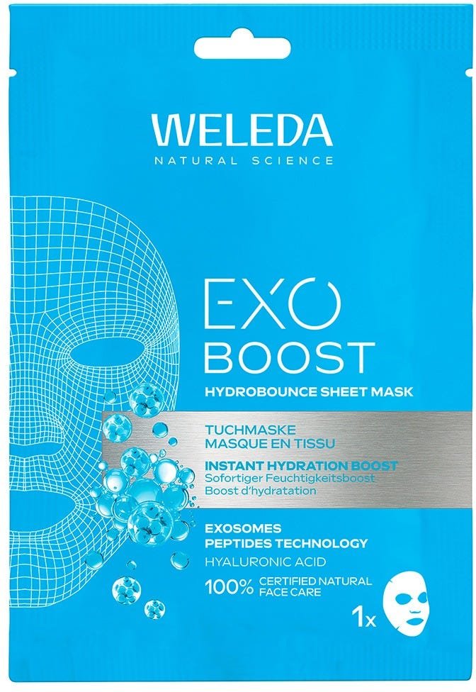 Weleda Exo Boost Tuchmaske Feuchtigkeit 20 ml