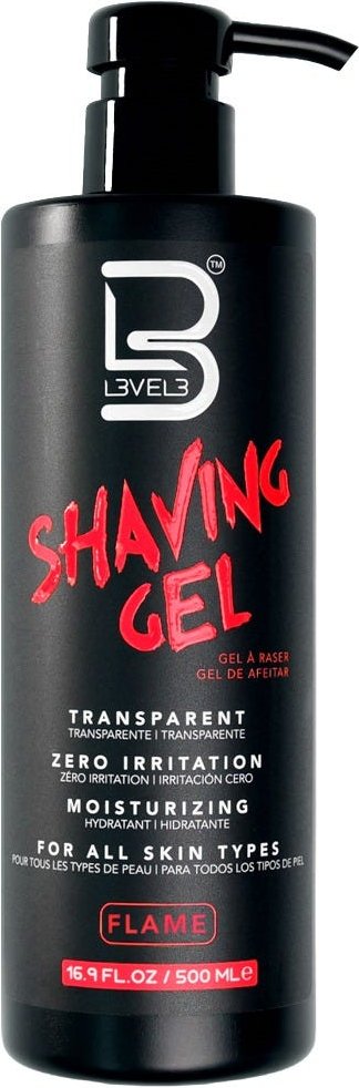 Level3 Rasiergel Flame 500 ml