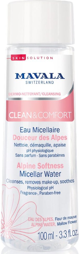 Mavala Clean Comfort Sanftes Alpen Mizellarwasser 100 ml