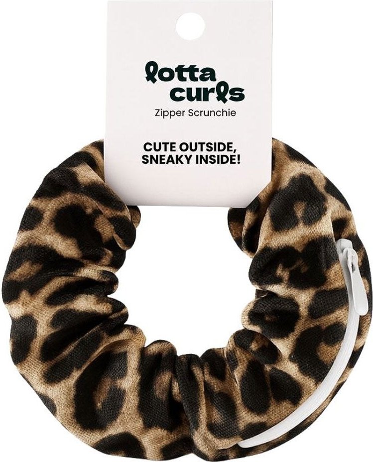 Lotta Curls Zipper Scrunchie Leo