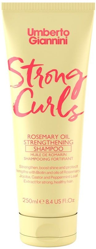 Thumbnail - Umberto Giannini Strong Curls Rosemary Oil Shampoo 250 ml