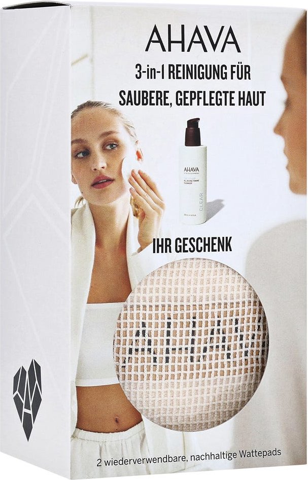 AHAVA Set All in 1 Toning Cleanser 250 ml + 2 Cotton Pads