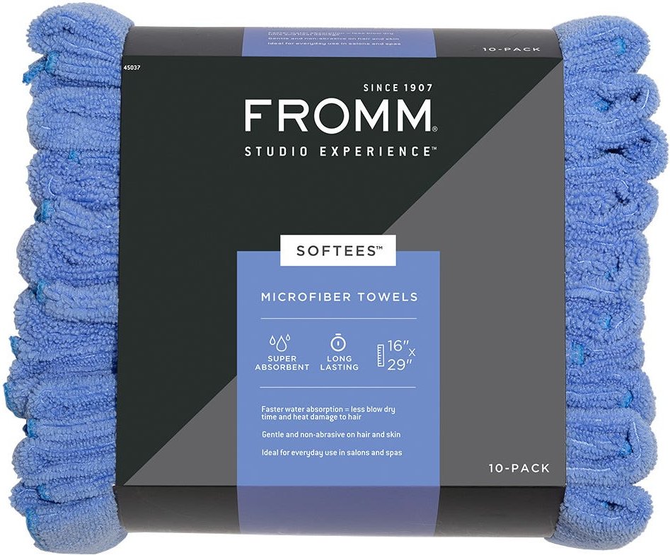 Fromm Softees Handtuch Lila 10 Stück