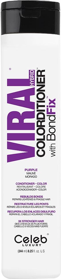 Celeb Viral Vivid Colorditioner Bright Purple 244 ml