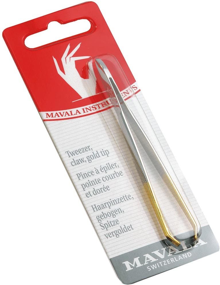 Mavala Haarpinzette gebogen