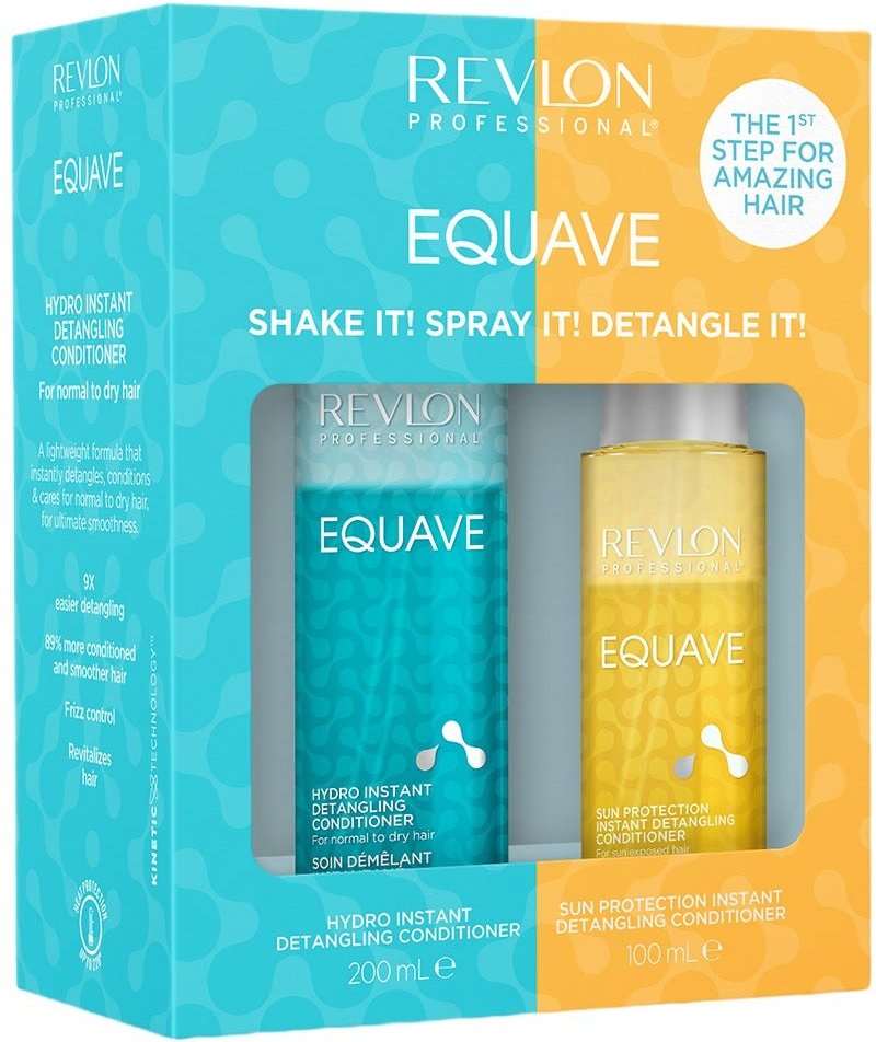 Revlon HYDRO Conditioner + Sun Equave Set