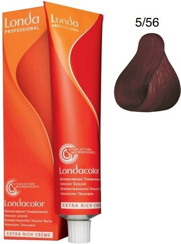Thumbnail - Londa Demi-Permanent Color Creme 5/56 Hellbraun Rot-Violett 60 ml